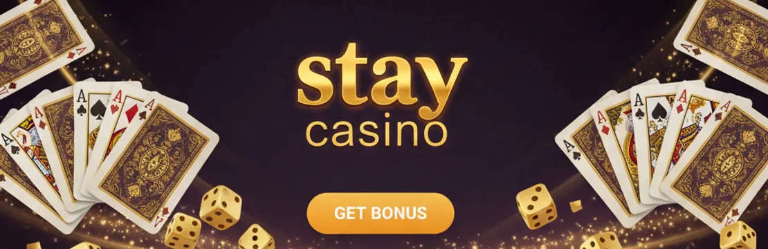 Stay Casino support and promotions banner